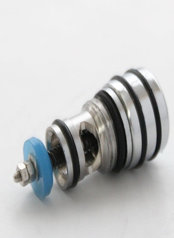 NEW WARE Round Brass Flush Button for Toilet Cistern Tank | Heavy Duty Tipton Style Push Button | Rust Resistant Fitting - Image 3